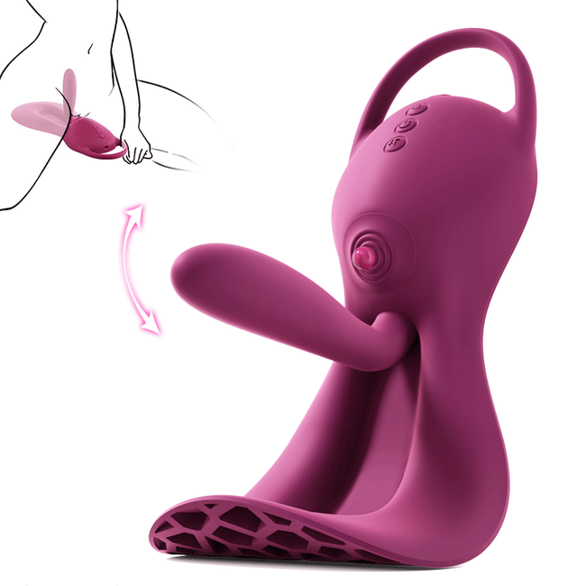 Ryder – Hands-Free Riding Machine for G-Spot Stimulation, Adjustable Thrusting & Tapping with Flexible Body-Fit Design