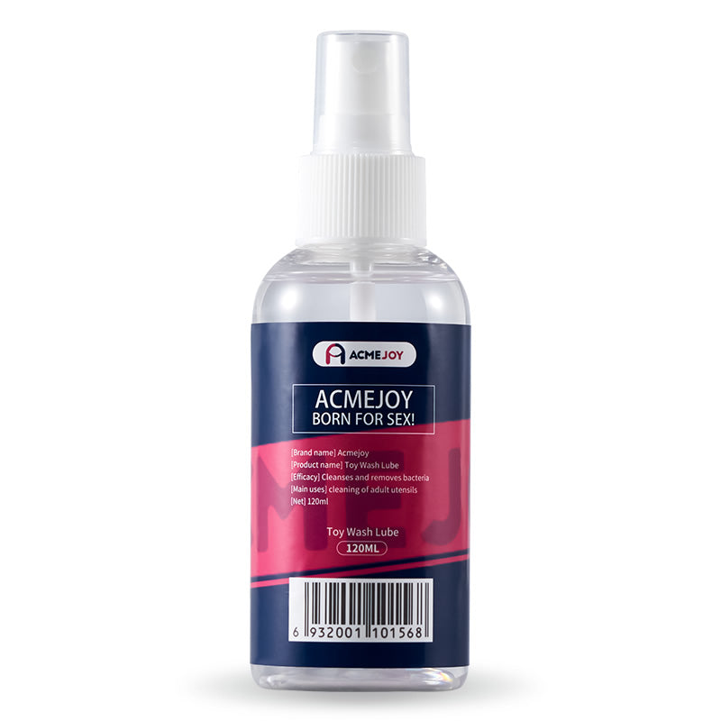 ACMEJOY - Toy Wash Water Vased Formula 120ML Lubricated & Washable