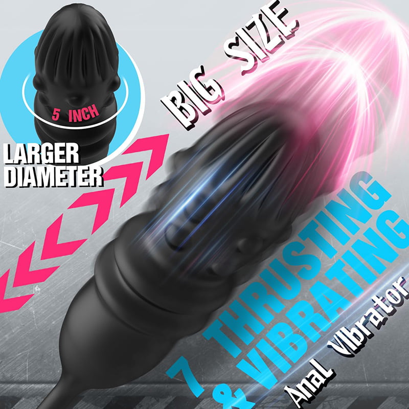 Arthur - Thrusting & Vibrating Glans Trainer for Intense Penis and Anal Stimulation