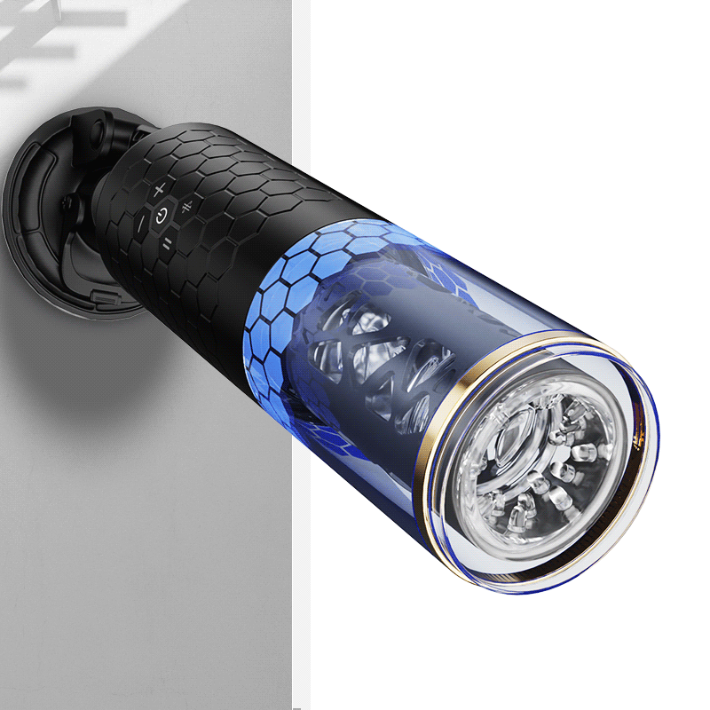 STORM -  Intense Thrusting & Spinning Hands-Free 6.10 Inches Depth Masturbator