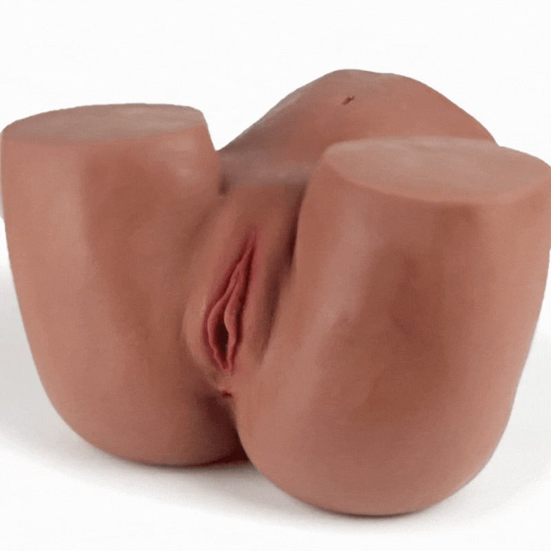 Kalista -  Brown Sex Toys for Men Orgasm Life-Sized Pussy Ass Realistic Butt 19.51 Lbs