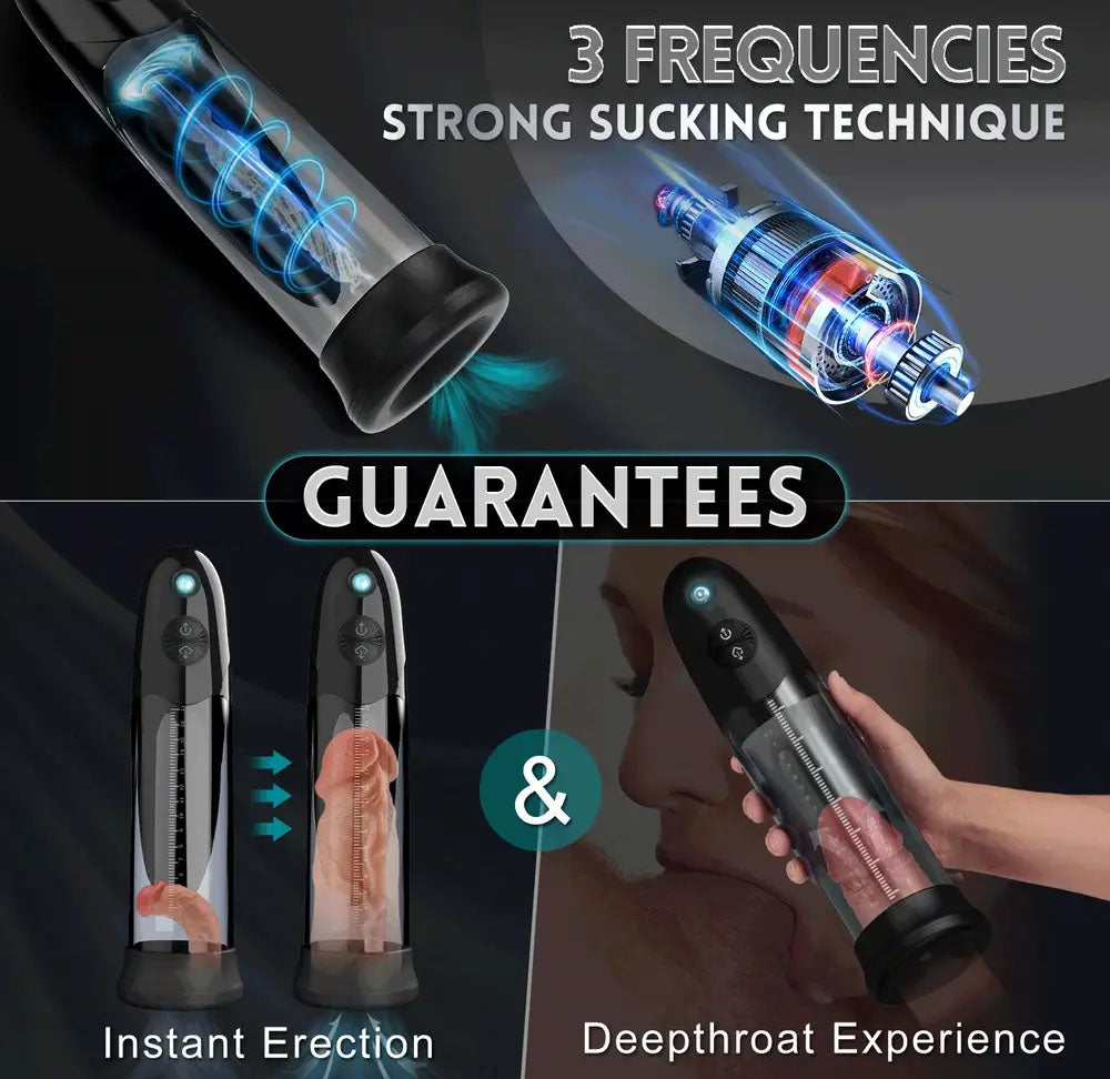 【50% OFF！】WaterSamurai - Vacuum Suction Penis Pump