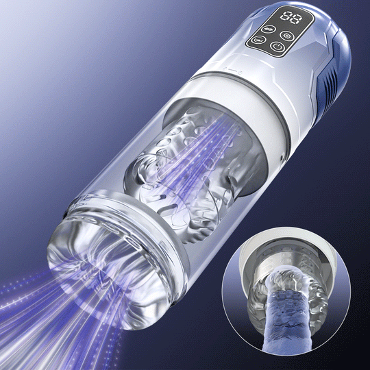 Empyrean - 5 IN 1 Function Male Stroker Masturbator & Penis Pump