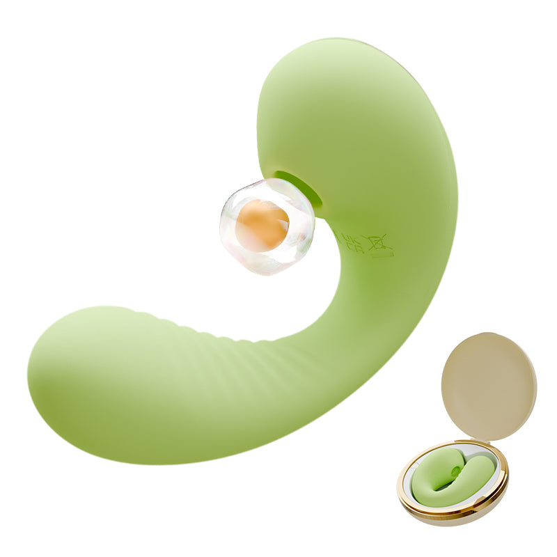 APP Control Clit sucking Egg Vibrator with Dust-proof Charging Box