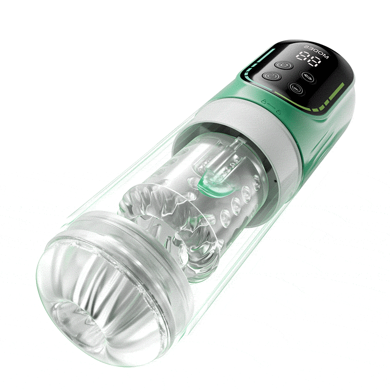 Heaven - 5 in 1 Male Masturbator 7 Thrusting Rotation Suction Vibration & Licking Intelligent Control Stroker