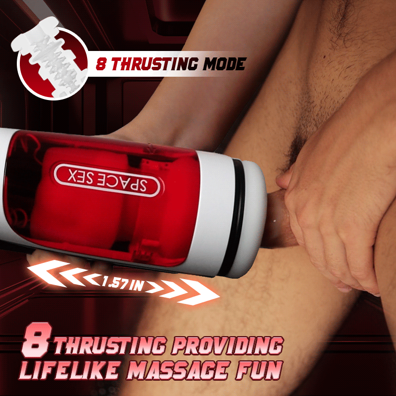 Mirabel - 320/Min One-Click Burst 8 Thrusting 10 Vibrating Male Stroker