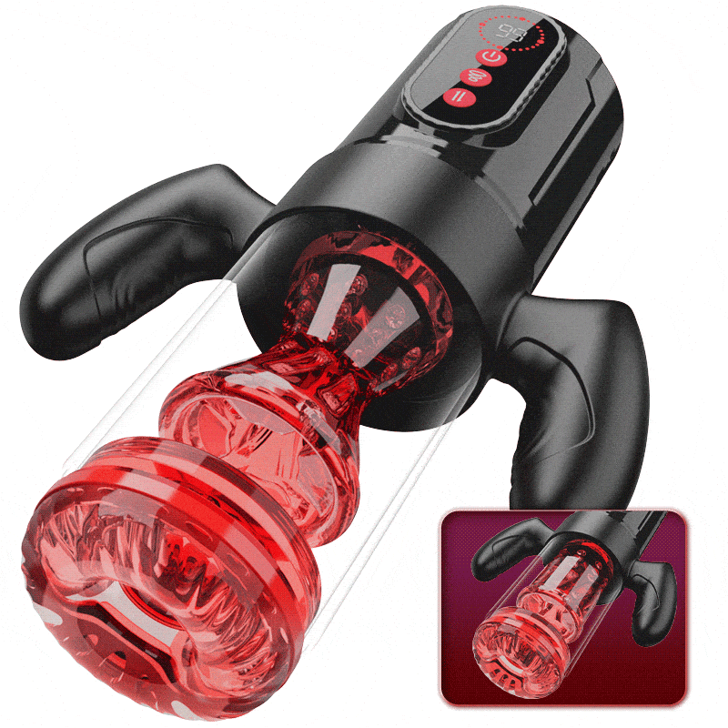【Pre-sale until 6/16】Terminator - Telescopic Rotating Male Masturbator - 9 Modes Sucking Thrusting with Handle