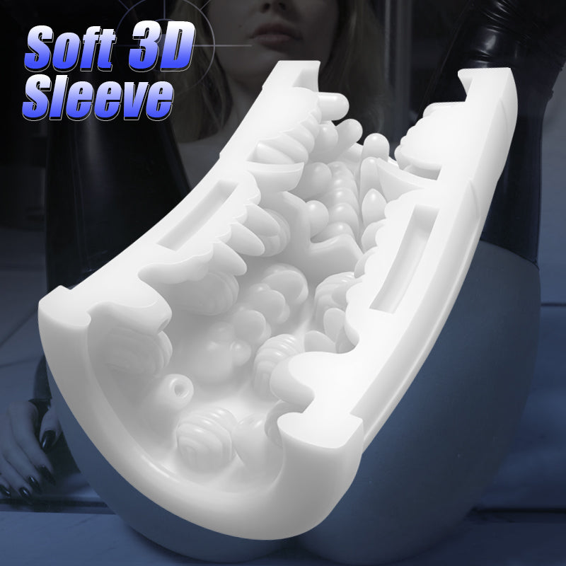 William - Through-Hole Vibrating Stroking Male Stroker