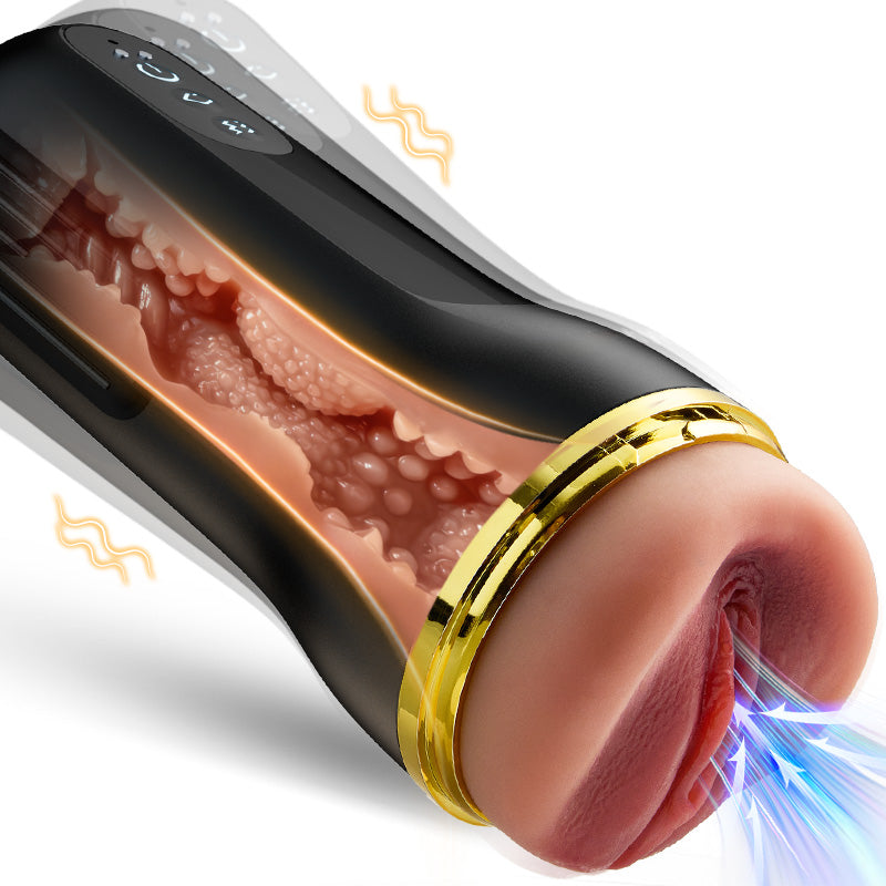 Captain - Realistic Suction & Vibration Tight Feeling Different Sensations Automatic Male Masturbator
