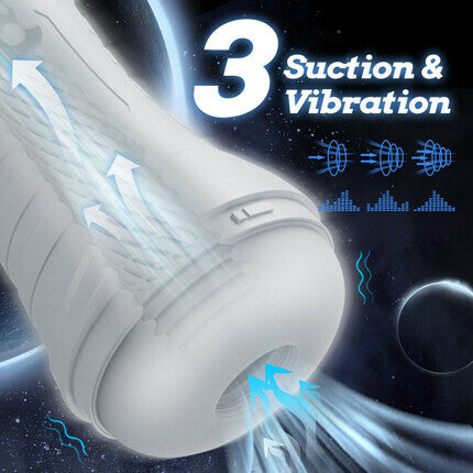 STARK 3 Sucking and Vibrating Masturbators Electric Pocket Pussy Male Male Stroker