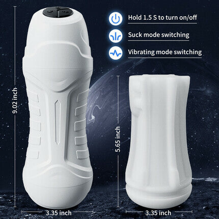 STARK 3 Sucking and Vibrating Masturbators Electric Pocket Pussy Male Male Stroker