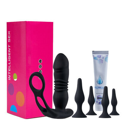 AcmeJoy 6合1活塞振动前列腺按摩器套装