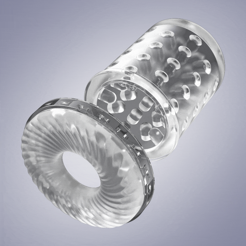【50 OFF！】Aisia-4 Suction 5 Thrusting Rotating 3 in 1 Sex Stroker