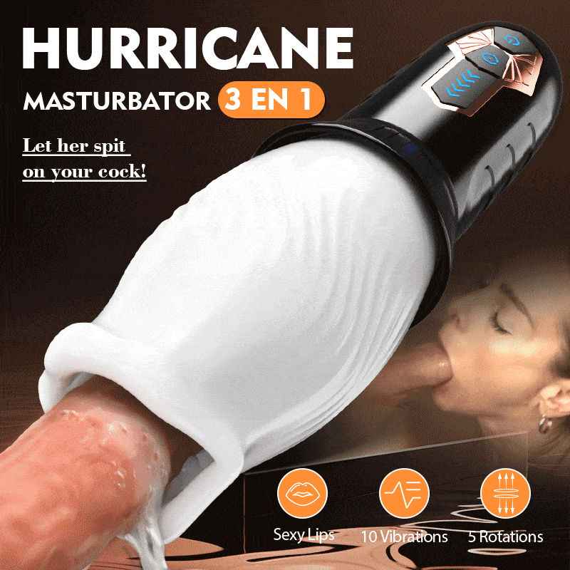 Tornado - 10 Vibration 5 Rotation Automatic Stroker