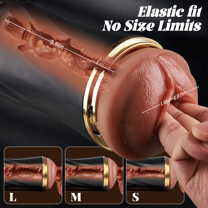 Scarlett Kiss - AcmeJoy 10 Vibration 360° Textured Massage Silent Immersive Male Stroker