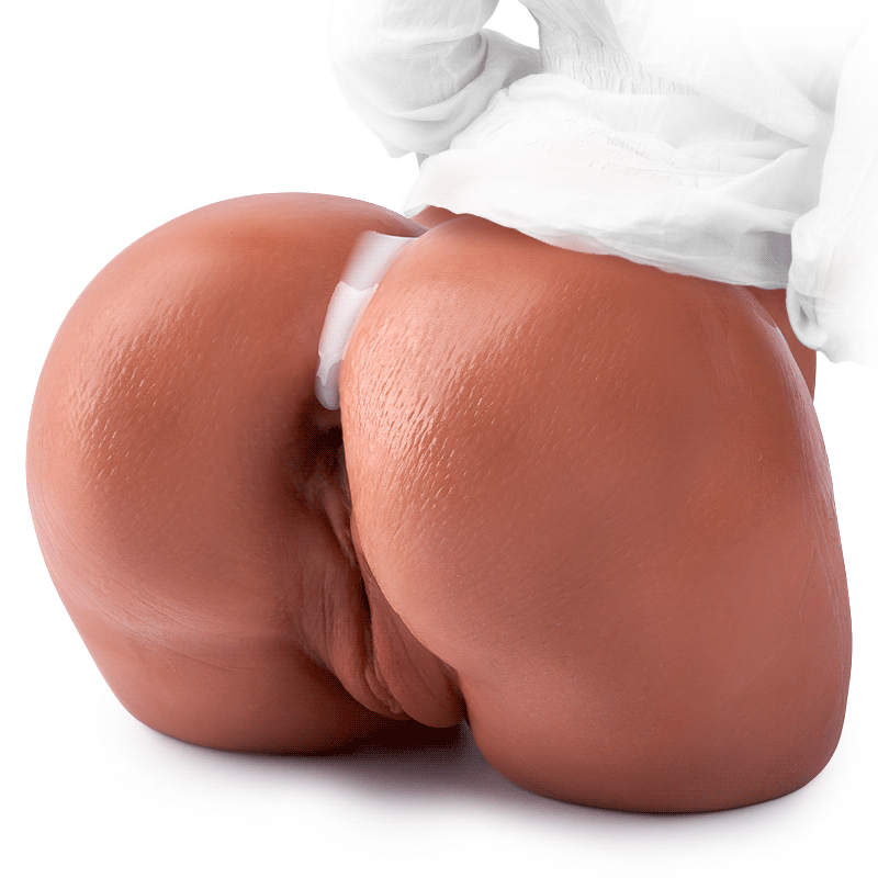 Maya - Latina Lifelike TPE Butt Doll 4.3 lbs Textured Pleasure Channels Waterproof Masturbator
