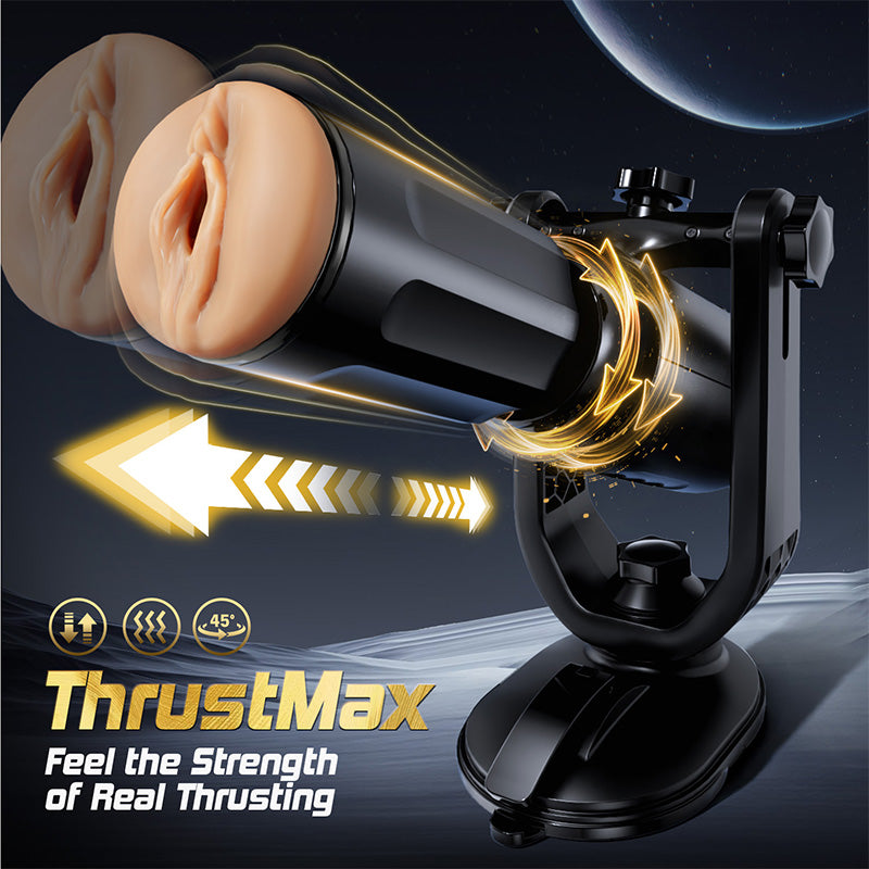 ThrustMax - 免提使用 Cupsland 全自动自慰杯（带支架）