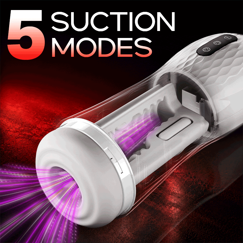 Phantom - 3-in-1 Suction + Vibration + 40℃ Warmth Trilingual Voice Blowjob Stroker