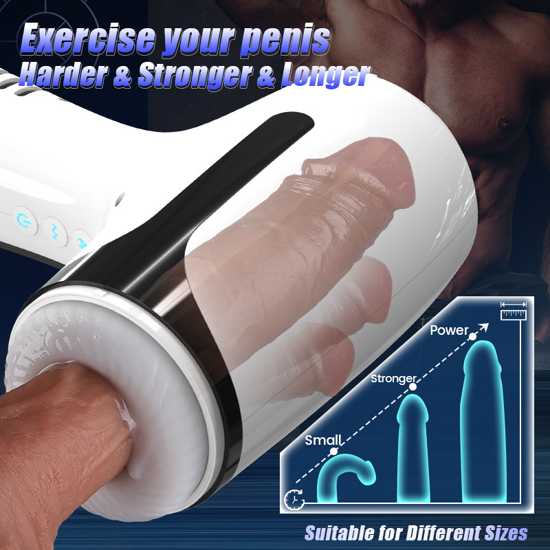 William - Through-Hole Vibrating Stroking Male Stroker