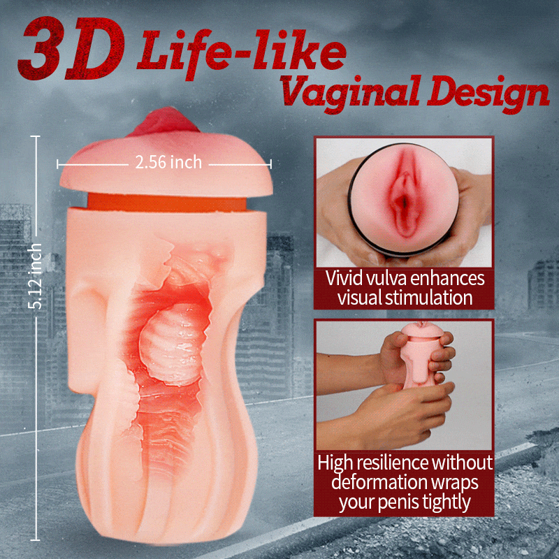 Flash - 10 Vibrating Male Masturbator Stroker With Voice Mode, APP Control