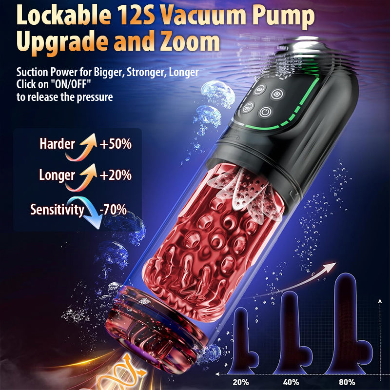 【Pre-sale until 6/16】Cinder - Thrusting Rotating Sucking Vibrating Licking Blowjob Male Stroker