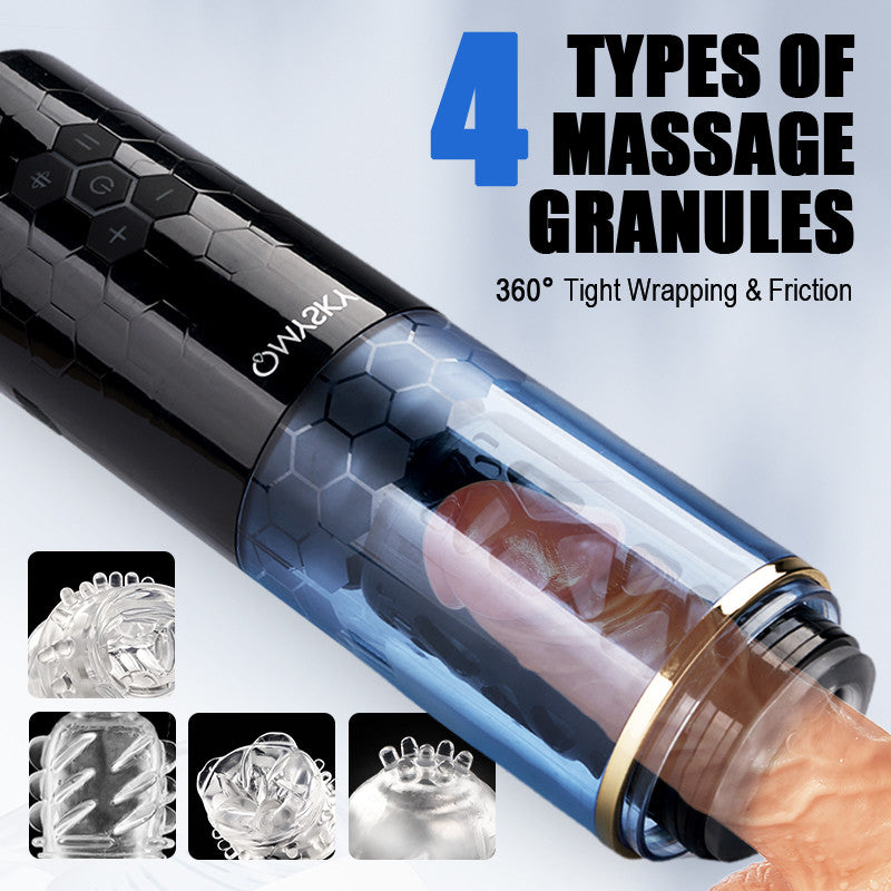 【Pre-sale until 6/19】STORM - Hand-Free 10 Thrusting & Rotation Realistic Sleeve Male Masturbator