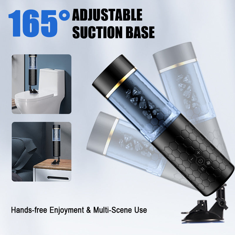 【Pre-sale until 6/19】STORM - Hand-Free 10 Thrusting & Rotation Realistic Sleeve Male Masturbator