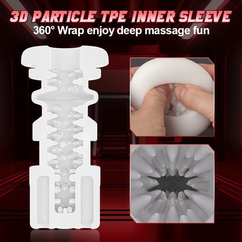 Mirabel - 320/Min One-Click Burst 8 Thrusting 10 Vibrating Male Stroker