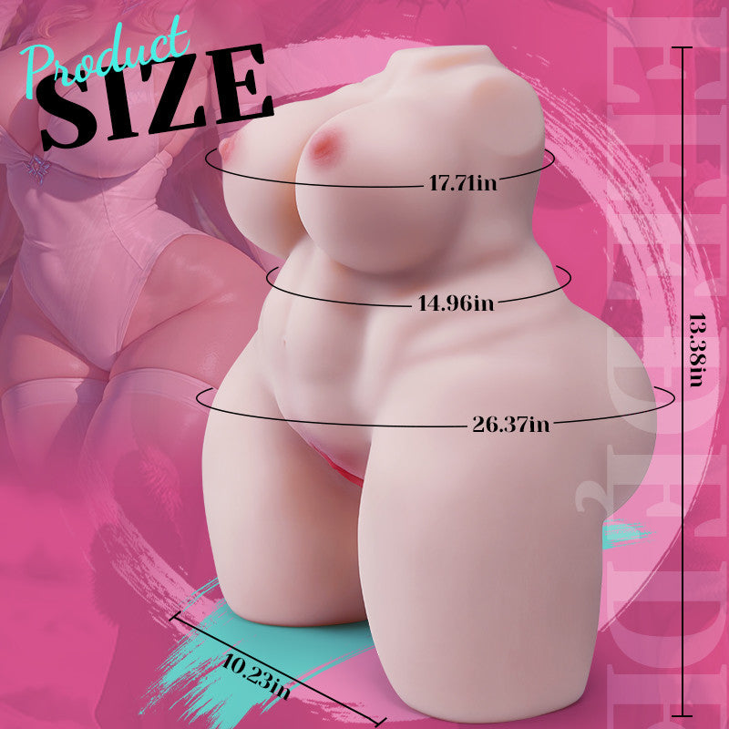 Emma BBW 9.8LBS Sex Doll with Big Ass and Boobs Male Sex Toy Love Doll