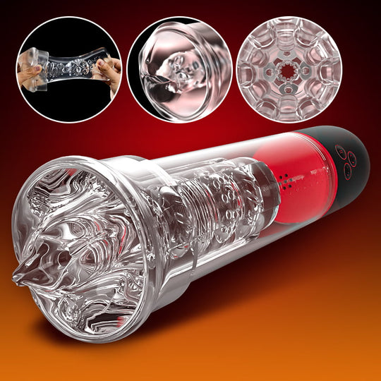 S-HANDE - Sucking Vibrating Penis Pump
