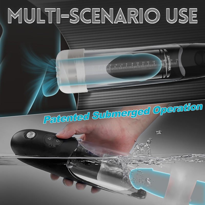 【50% OFF！】WaterSamurai - Vacuum Suction Penis Pump