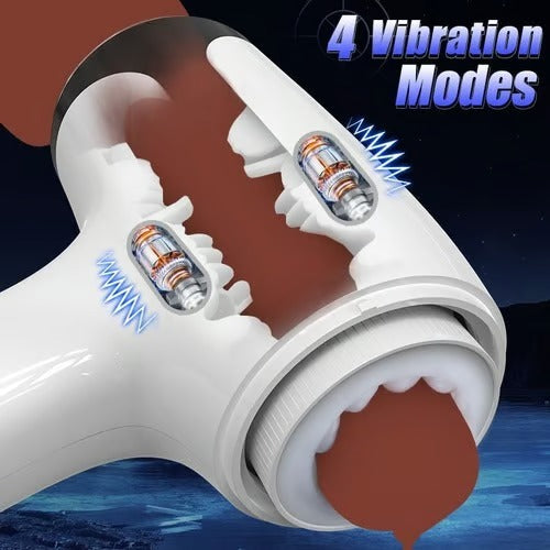 William - Through-Hole Vibrating Stroking Male Stroker