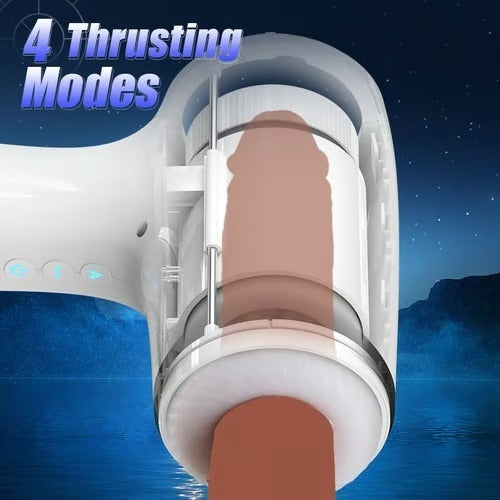 William - Through-Hole Vibrating Stroking Male Stroker